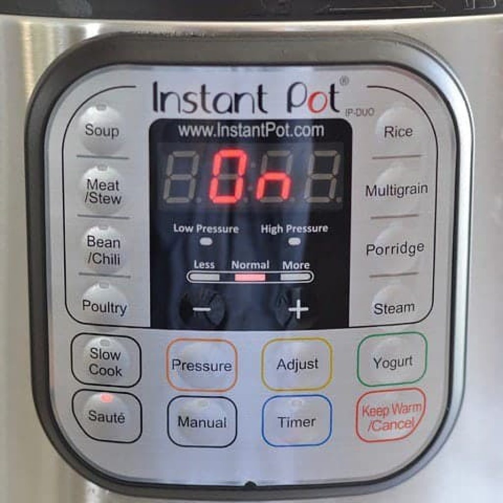 Mode Saute de lInstant Pot