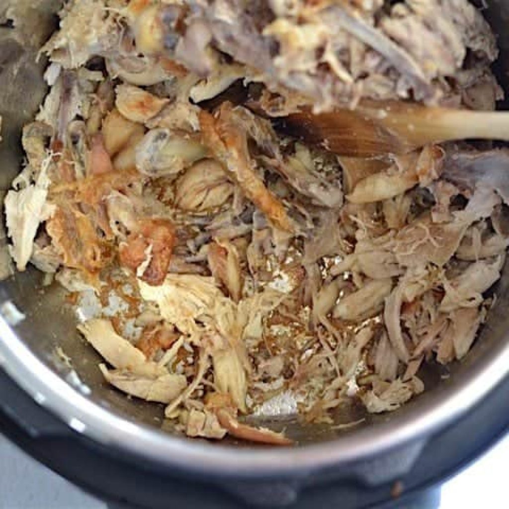 Morceaux de poulet dores