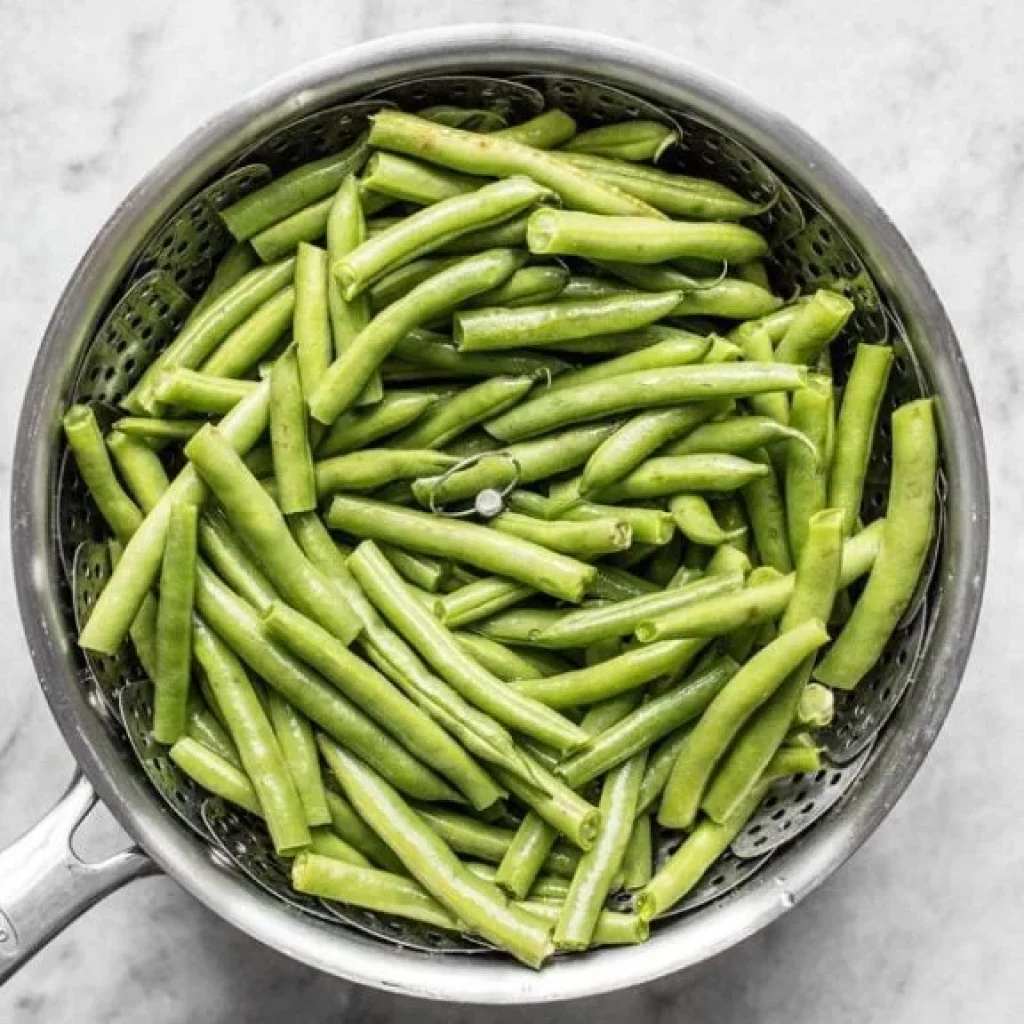 Preparation Haricots Verts