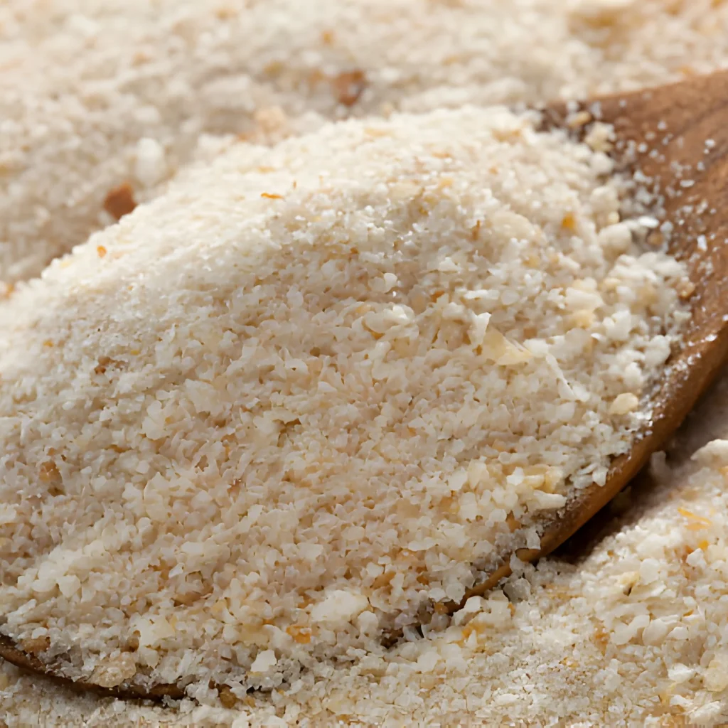 chapelure assaisonnée avec huile pour paner les nuggets de poulet maison au four