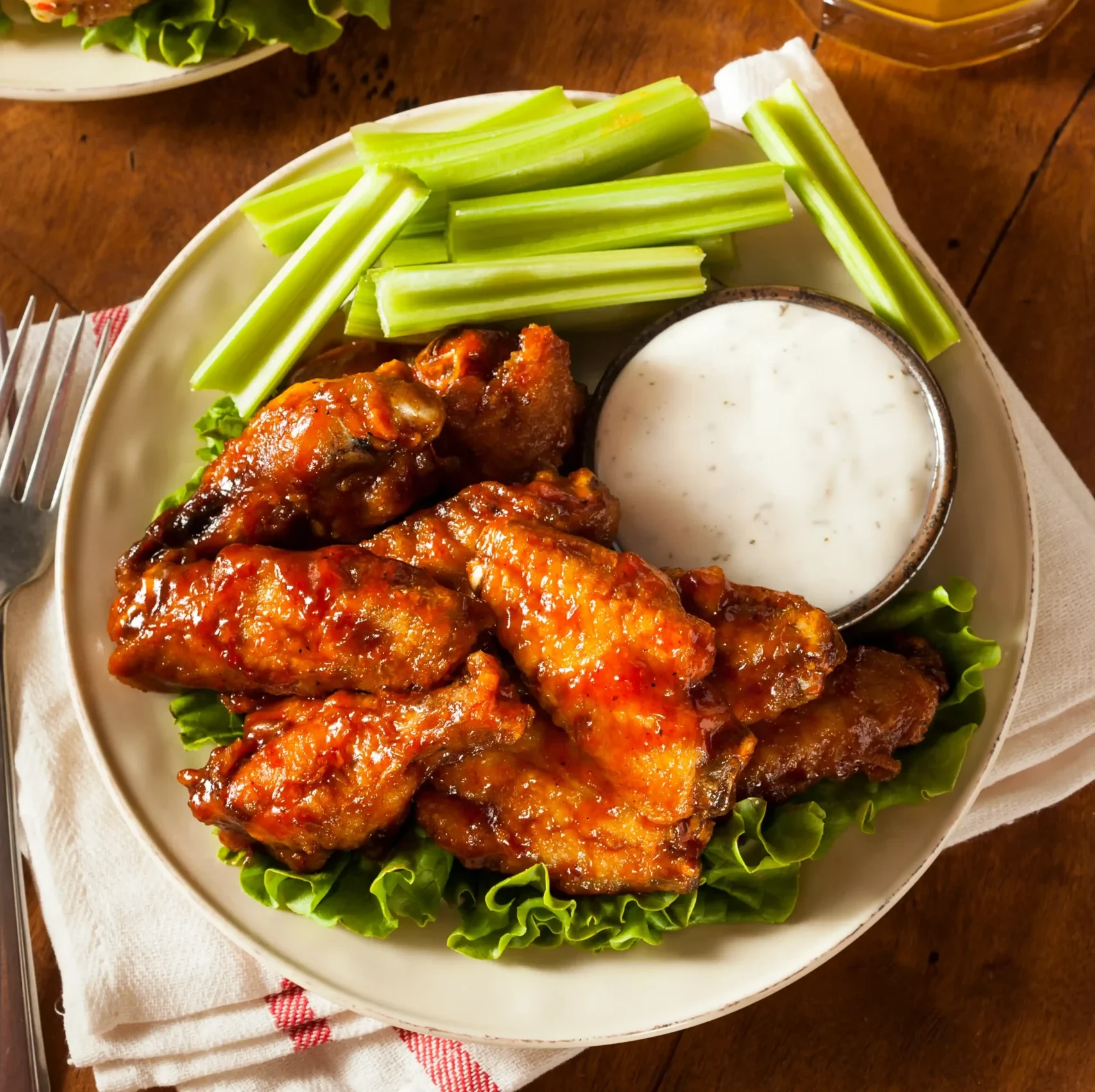 recette Ailes de poulet à la sauce Buffalo facile