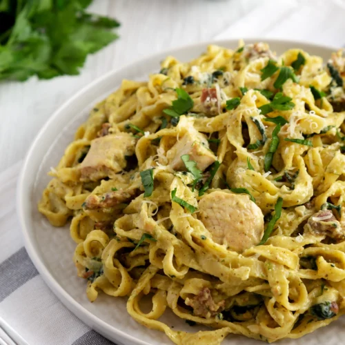 RecetetsAlfredo de poulet fait maison faciles