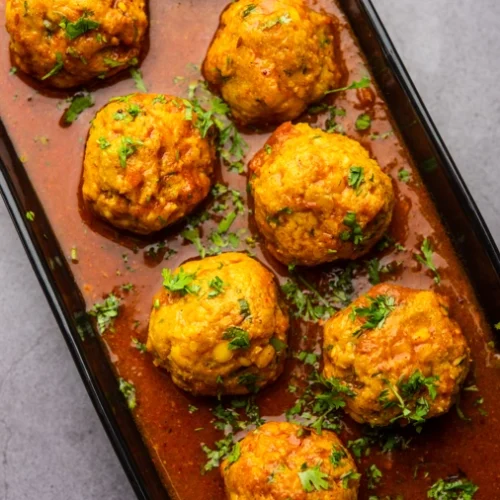 Boulettes de poulet au curry facile