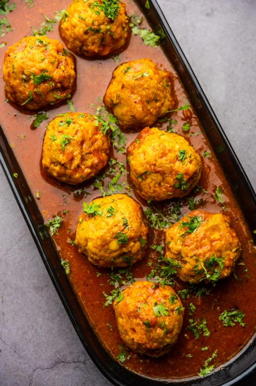 Boulettes de poulet au curry facile