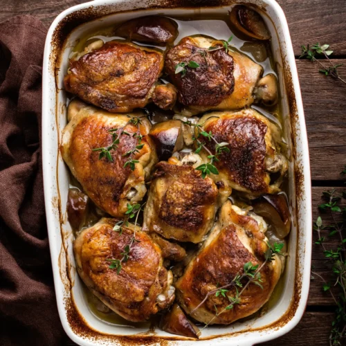 Recettes Cuisses de poulet à l'érable facile