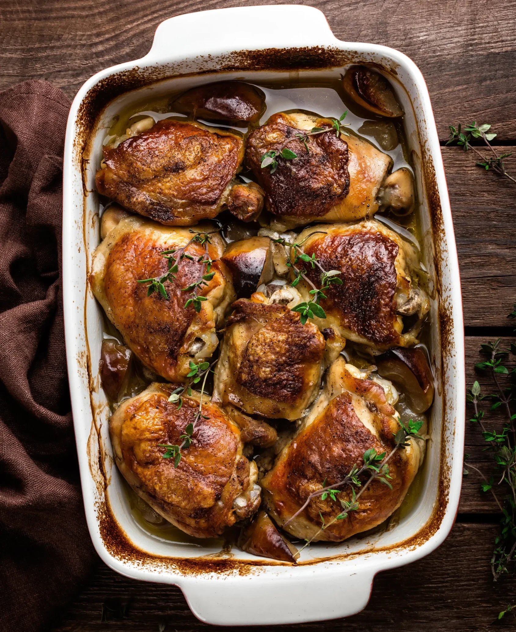 Recettes Cuisses de poulet à l'érable facile