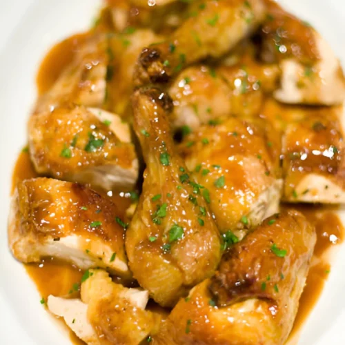 Recettes Cuisses de poulet au miel balsamique
