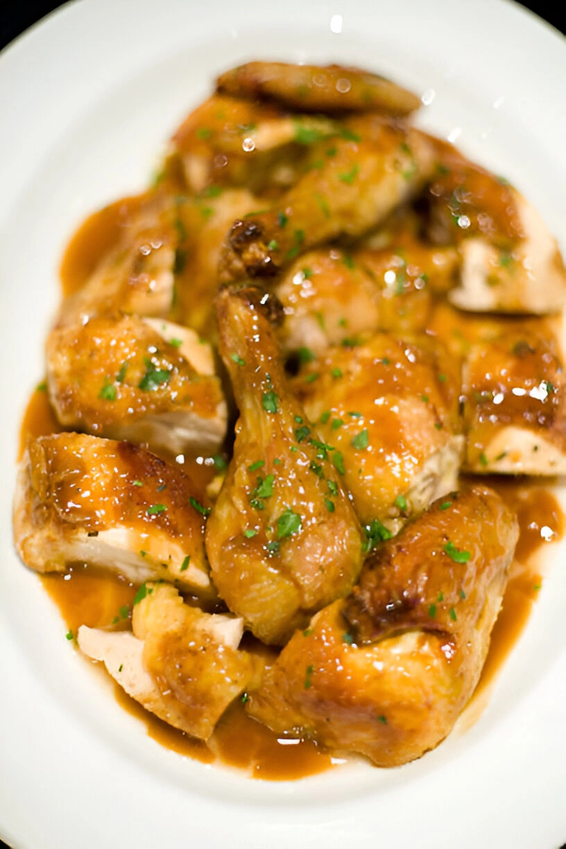 Recettes Cuisses de poulet au miel balsamique