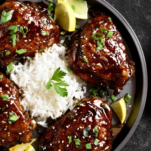recette Cuisses de poulet teriyaki