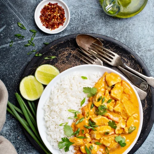 Recettes Curry de poulet Massaman