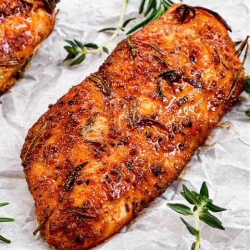 Recette Poitrine de poulet au four