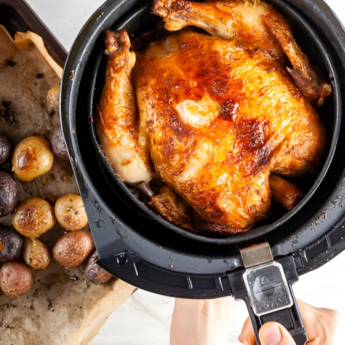 Poulet entier Air Fryer facile