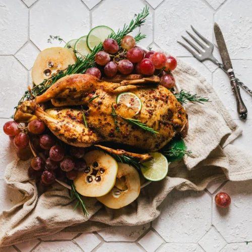 recettes de poulet au four faciles et rapides