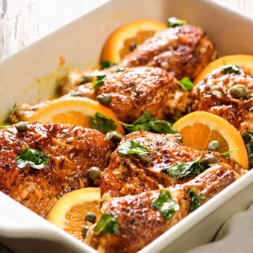 Recette Cuisse de poulet au four facile