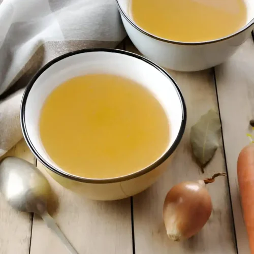 recette bouillon de poulet​ rapide