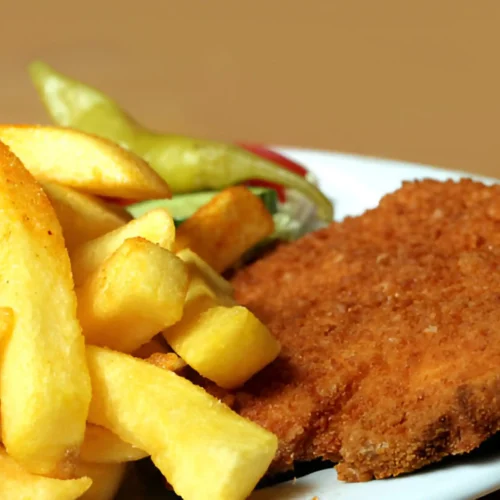 escalope de poulet croustillant