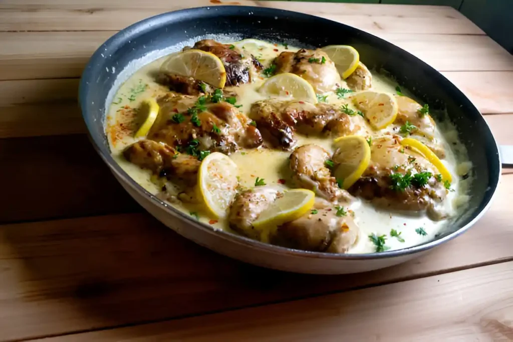 piccata de poulet au citron