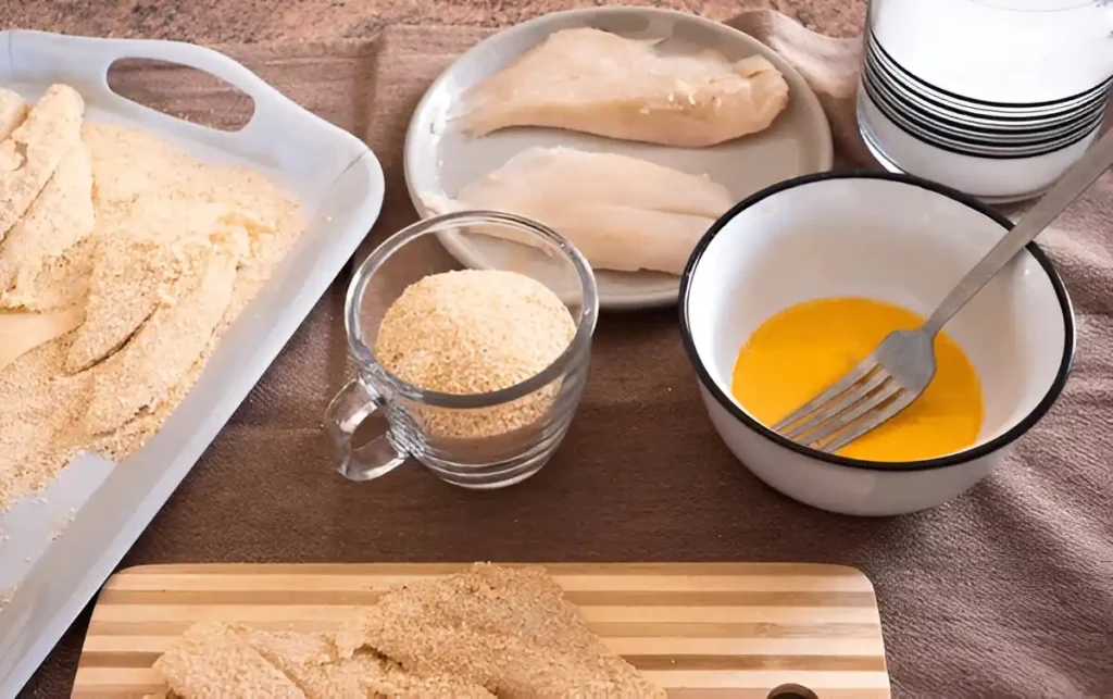 La meilleure façon de cuire du poulet pané au four