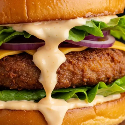 recette burger de poulet