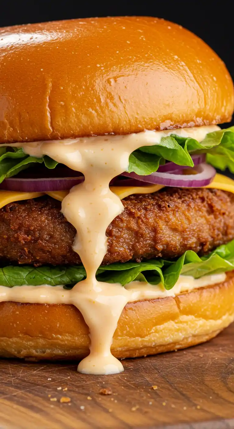 recette burger de poulet