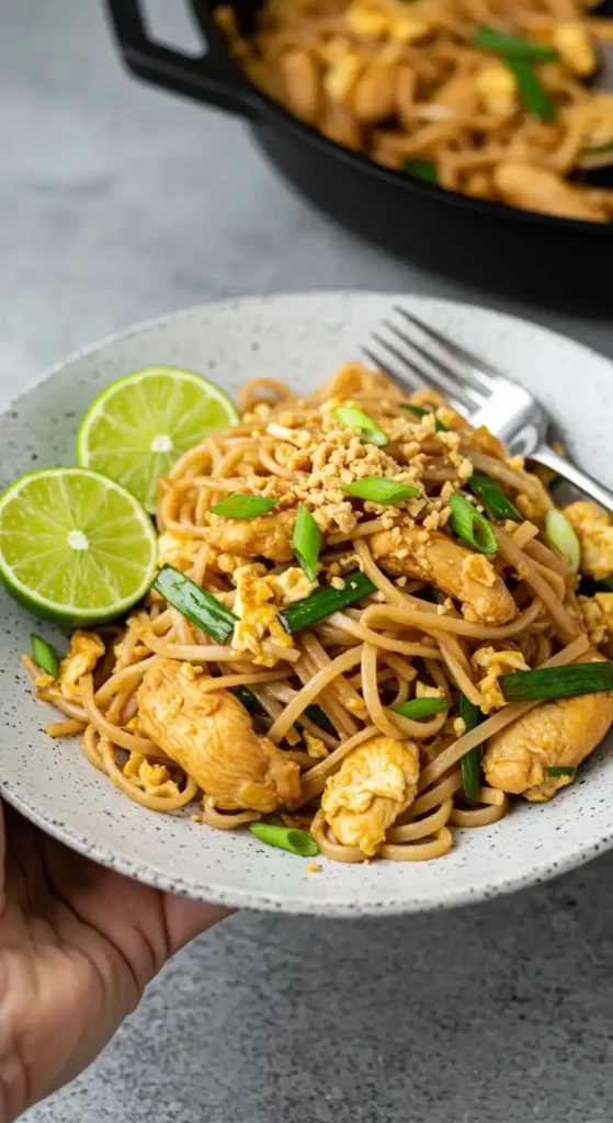 recette pate thai poulet