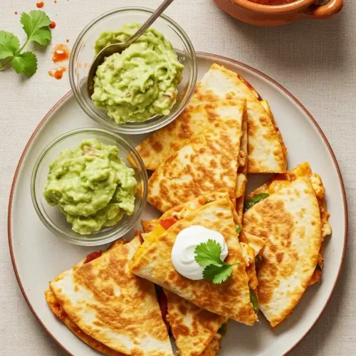 recette quesadillas au poulet