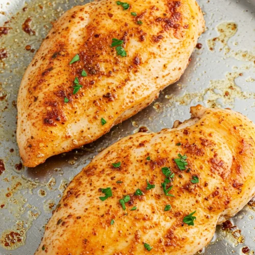 Comment cuire un blanc de poulet à la poêle