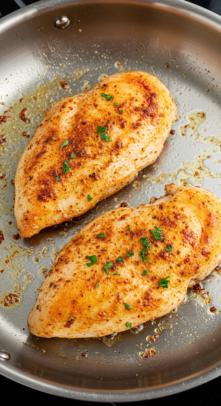 Comment cuire un blanc de poulet à la poêle