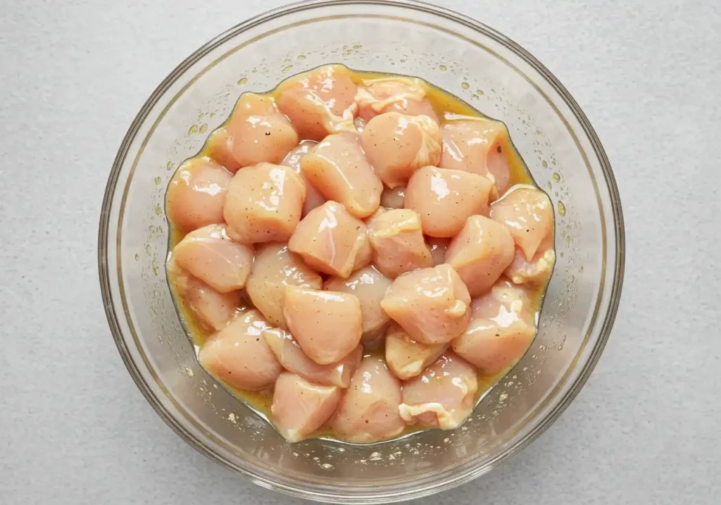 recette poke bowl poulet facile