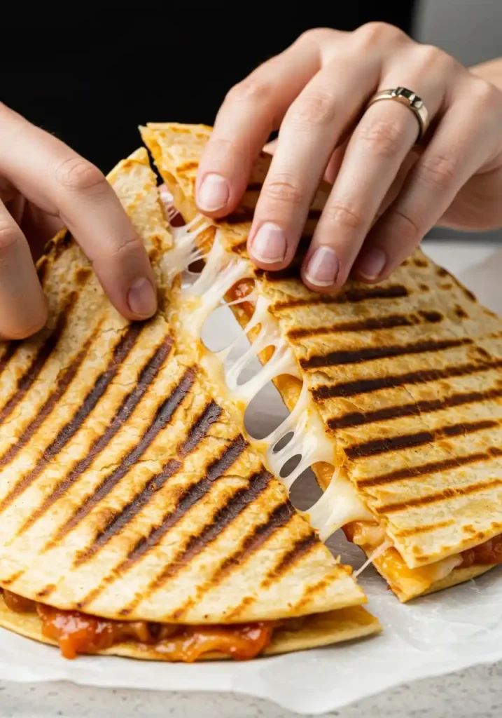 recette quesadillas poulet fromage