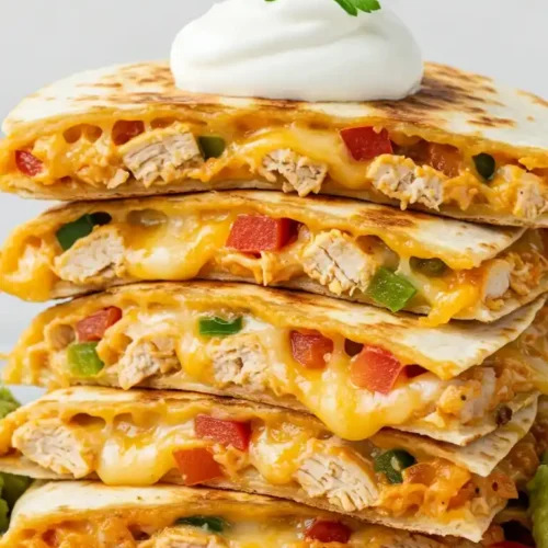 recette recette quesadillas poulet​