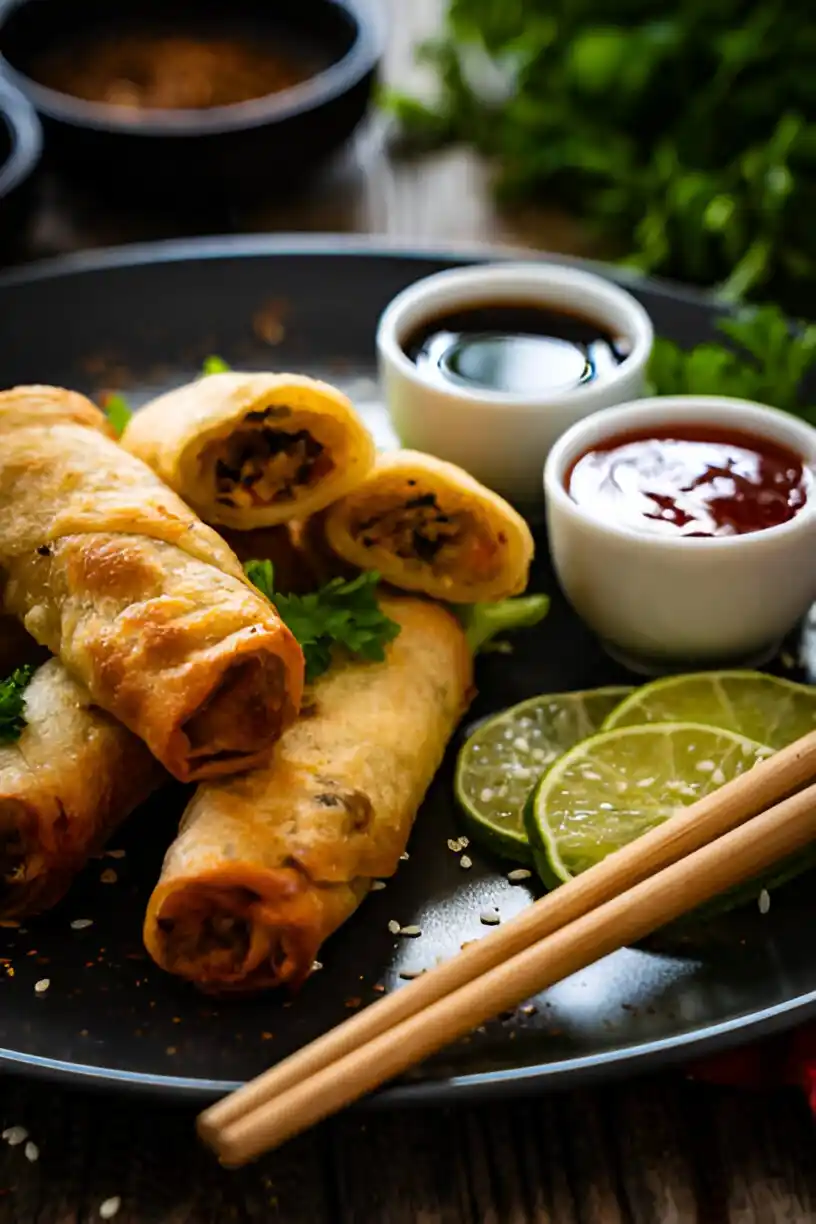 recette rouleau de printemps