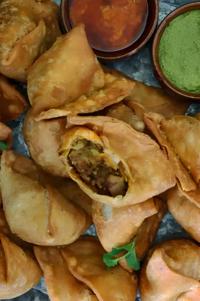 samoussa poulet au curry
