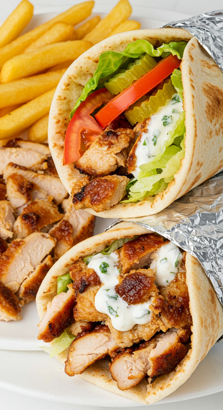 chawarma au poulet