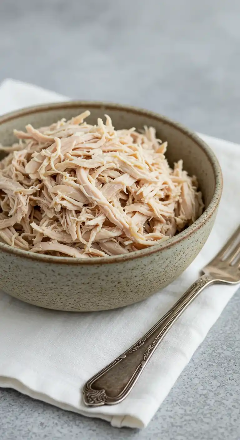 recette poulet effiloché