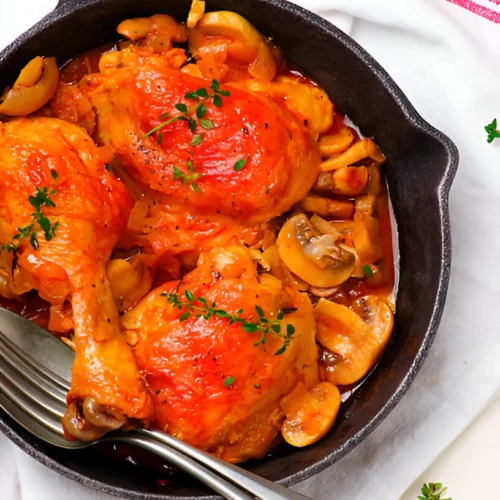 poulet marengo de ma grand mere