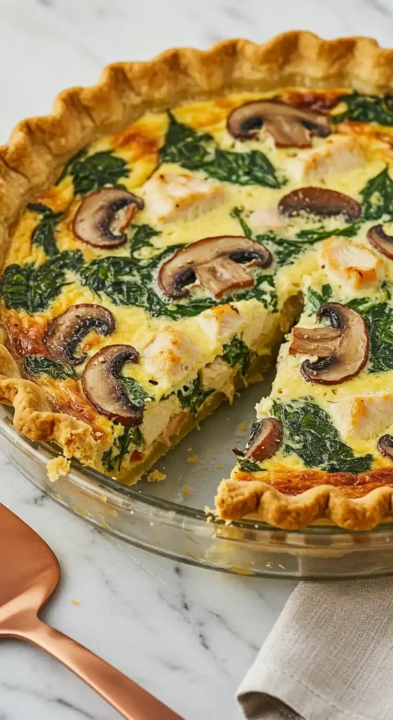 quiche au poulet recette