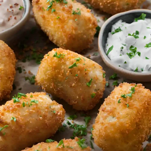 recette recette croquette de poulet​