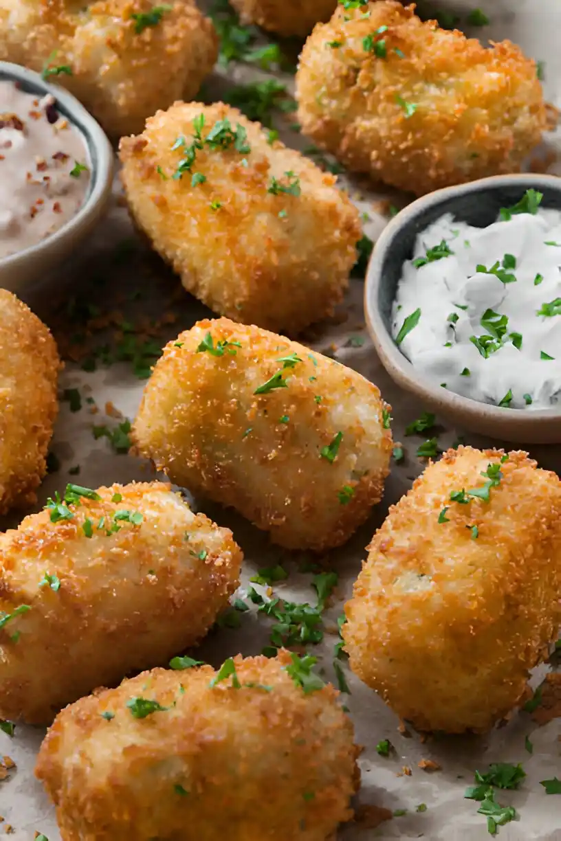 recette recette croquette de poulet​