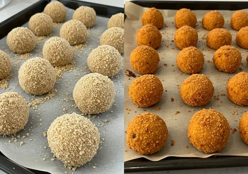 recette croquette de poulet​ crispy