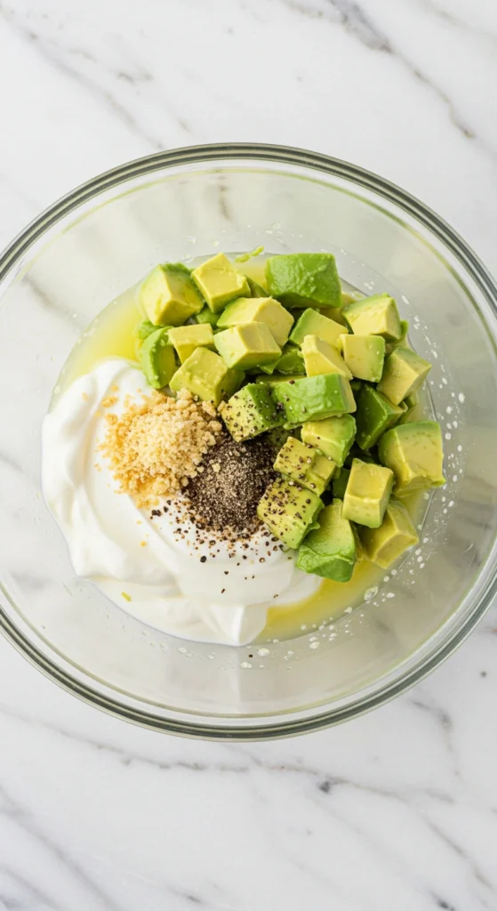 salade avocat poulet​ 1