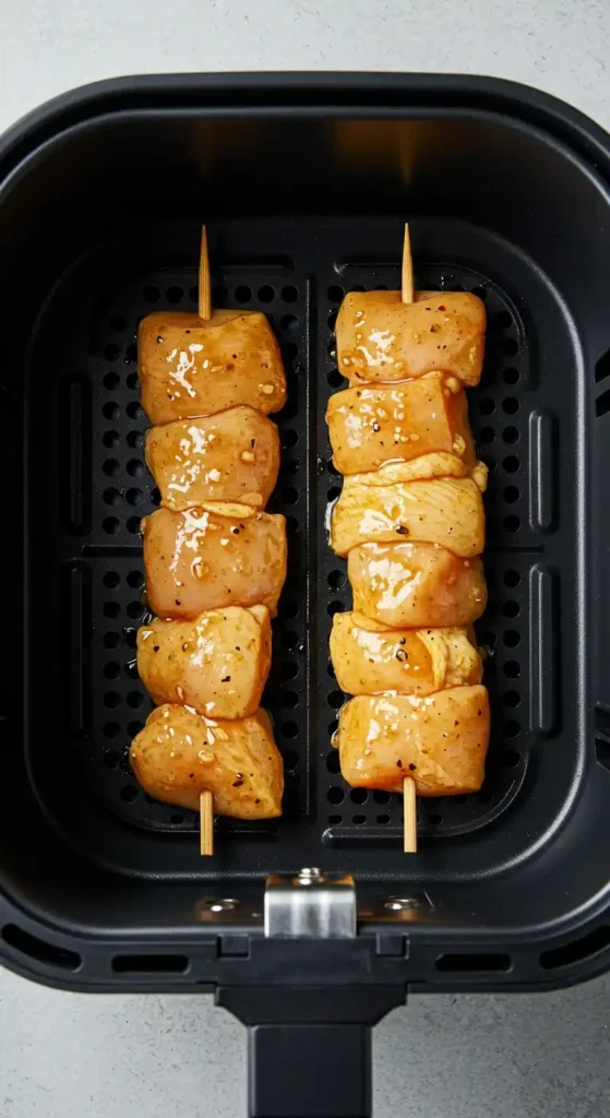 Brochettes de Dinde Air Fryer