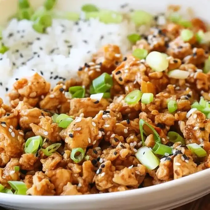 Recette poulet hache asiatique edited