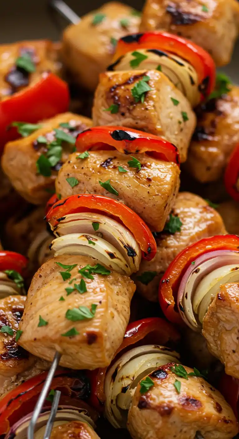 brochette de poulet four