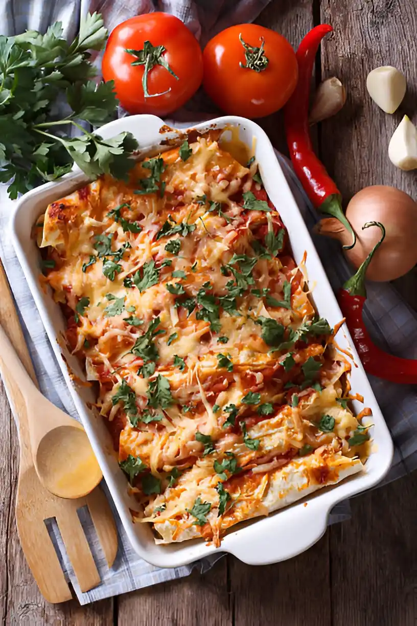 enchiladas au poulet