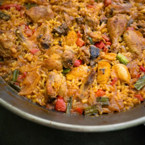 paella poulet