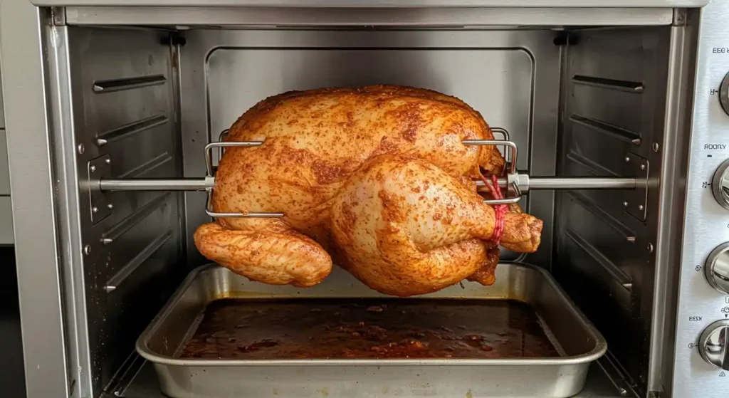 poulet a la broche four​