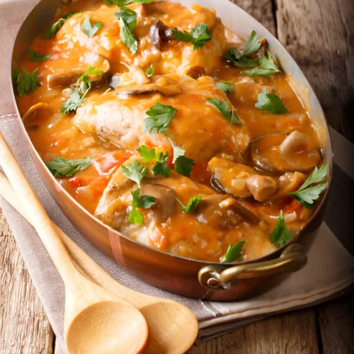 poulet sauté chasseur