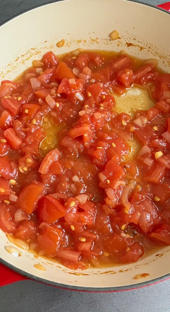 sauce poulet tomate​