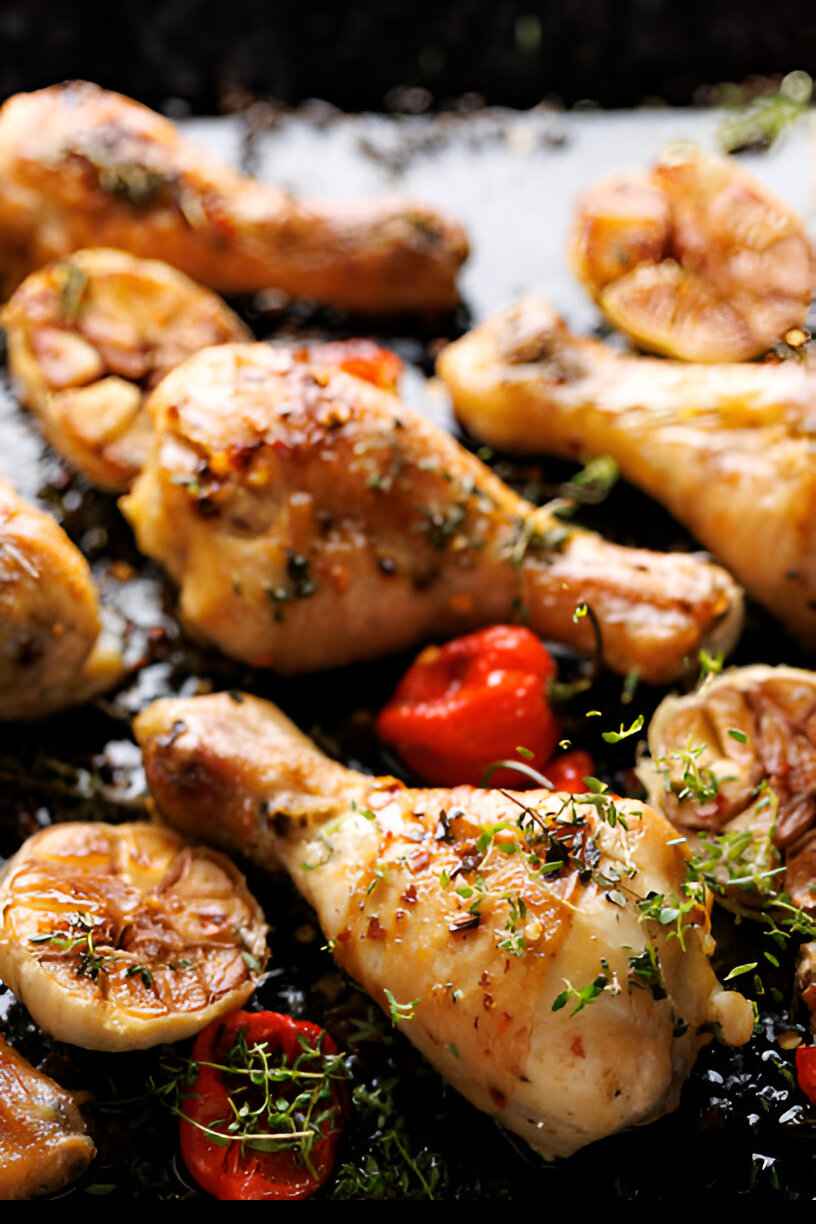 temps cuisson poulet en morceaux au four